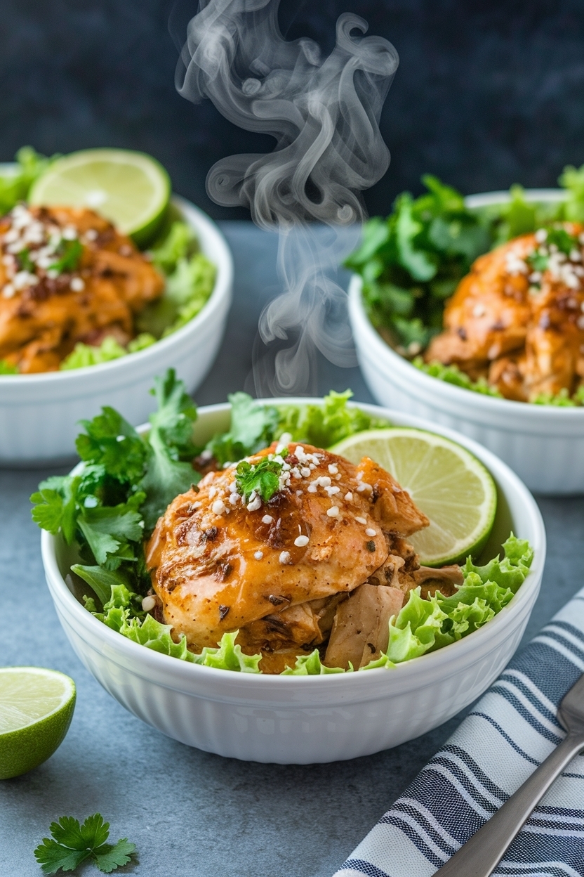 burrito bowl meal prep recipe chicken