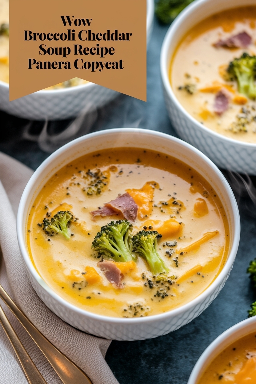 broccoli cheddar soup recipe panera copycat