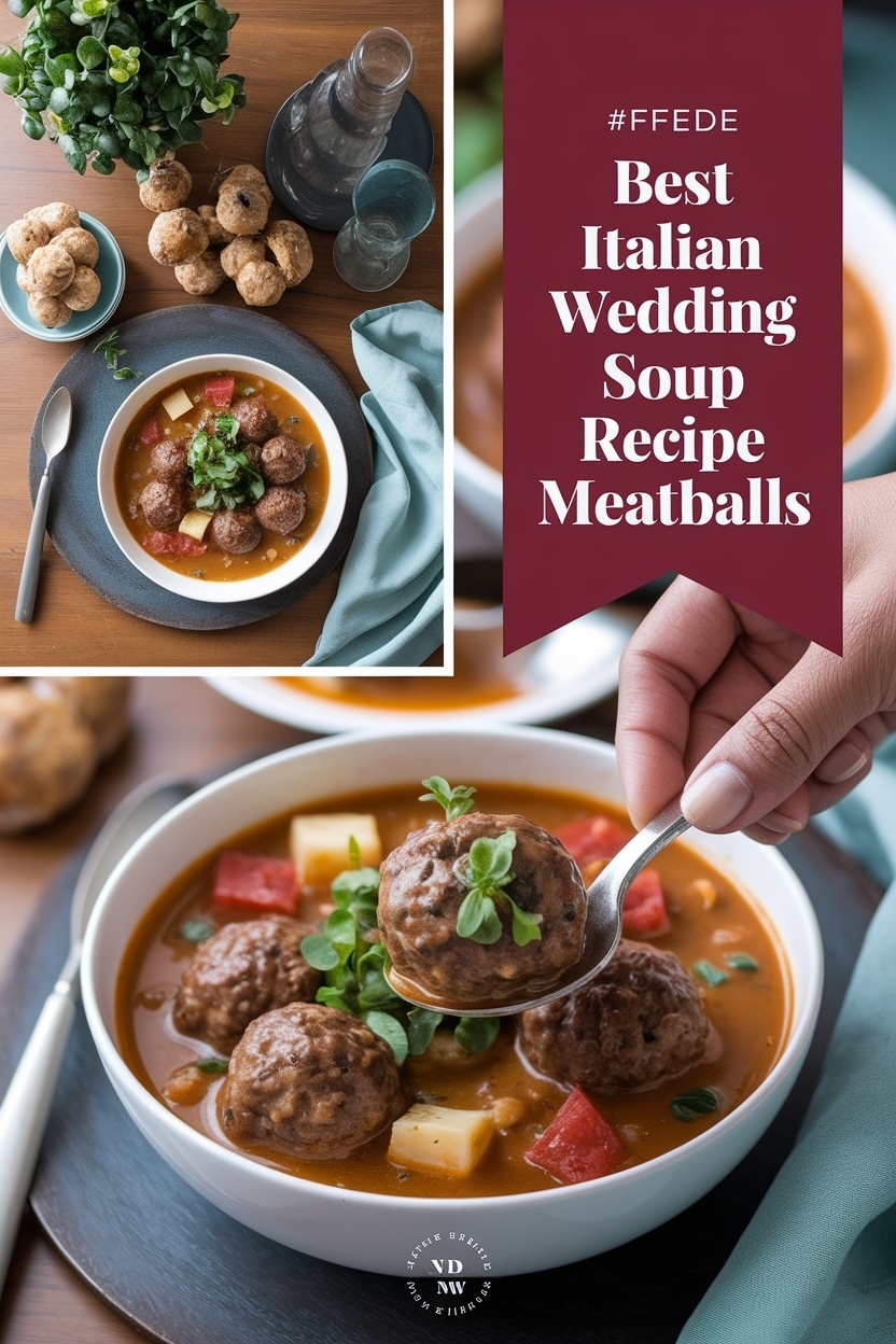 italian wedding soup recipe meatballs
