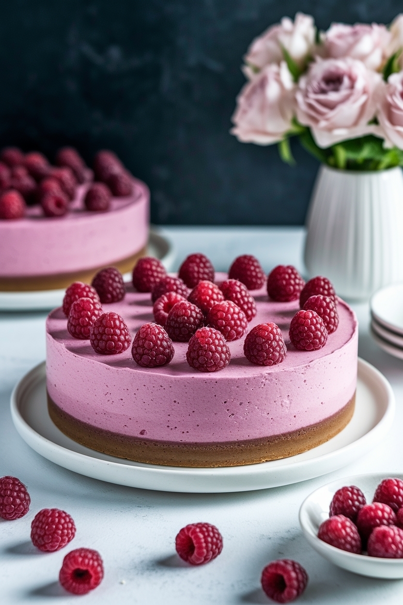 no bake raspberry cheesecake recipe