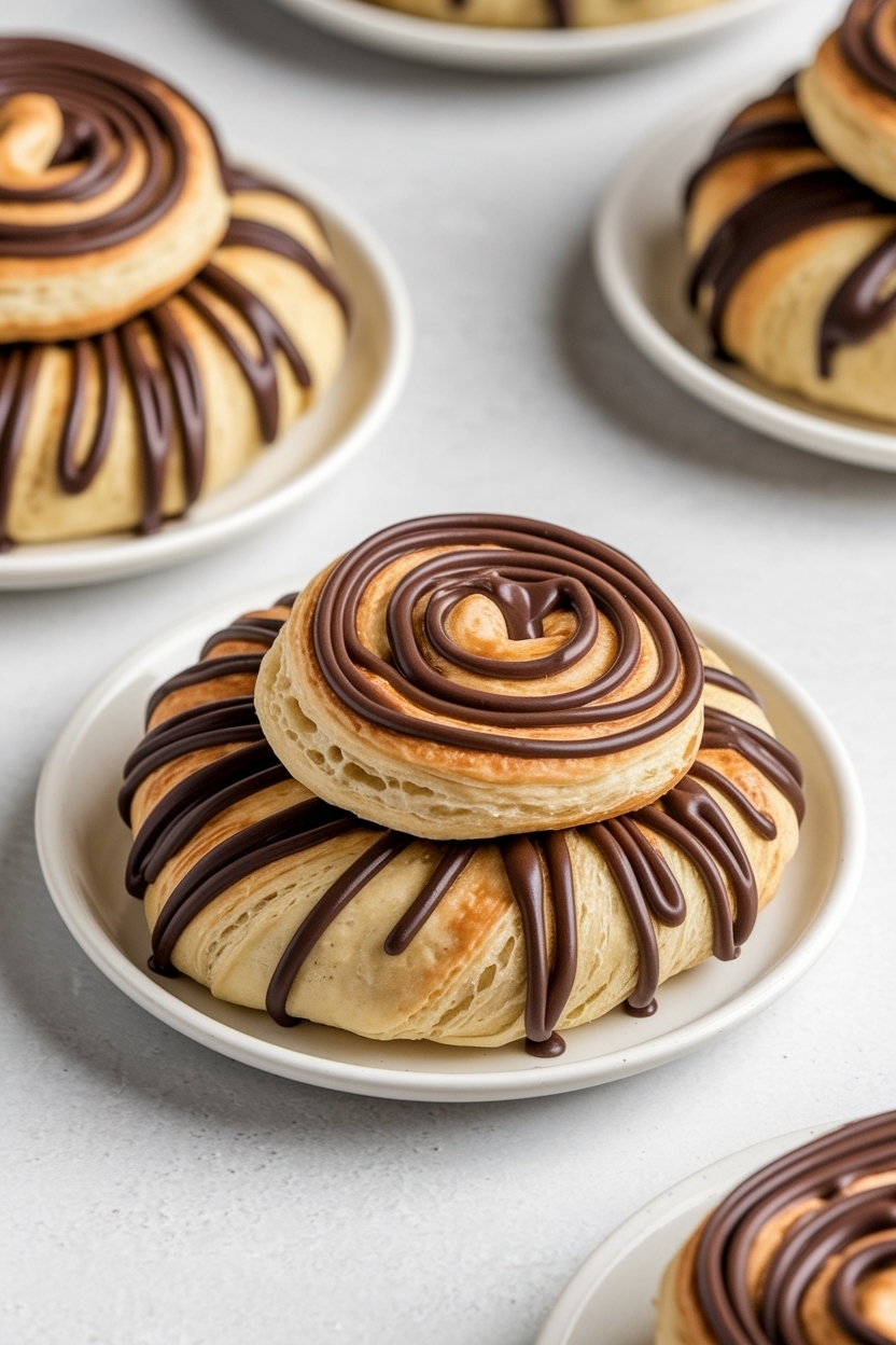 puff pastry nutella twists 4 ingredients