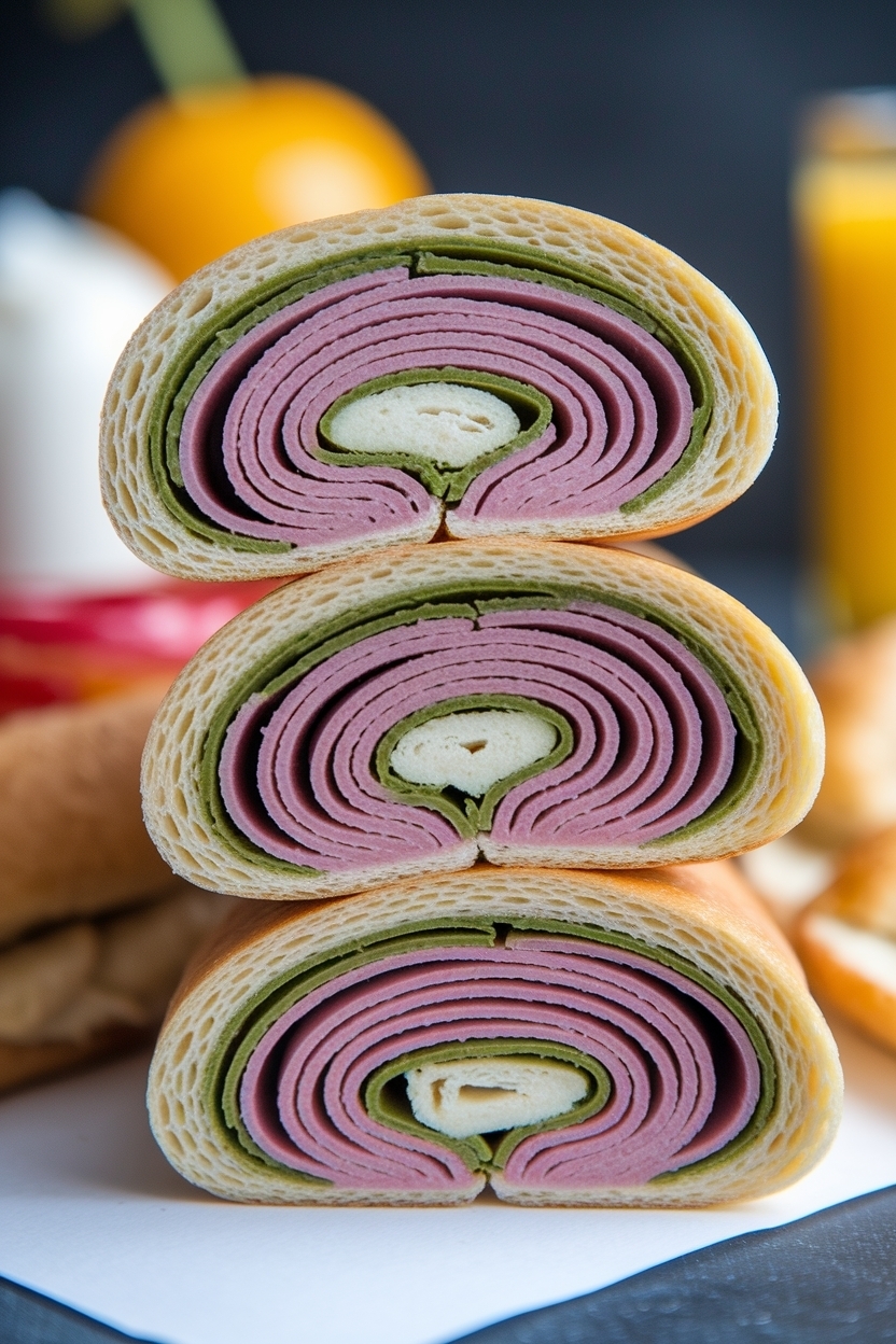 italian sub pinwheels picnic