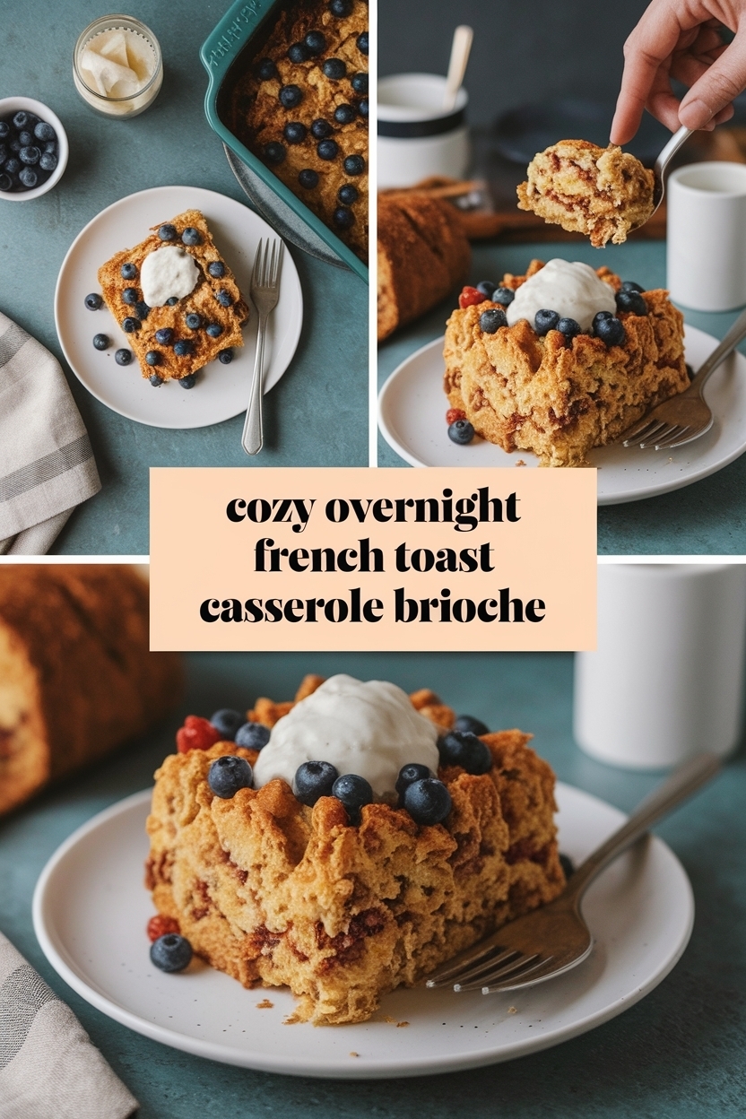 overnight french toast casserole brioche