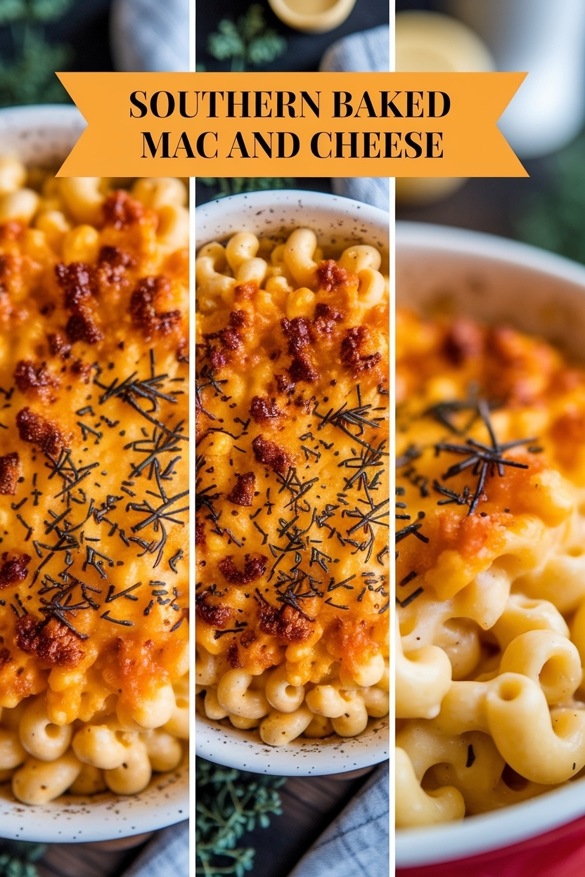southern baked mac and cheese