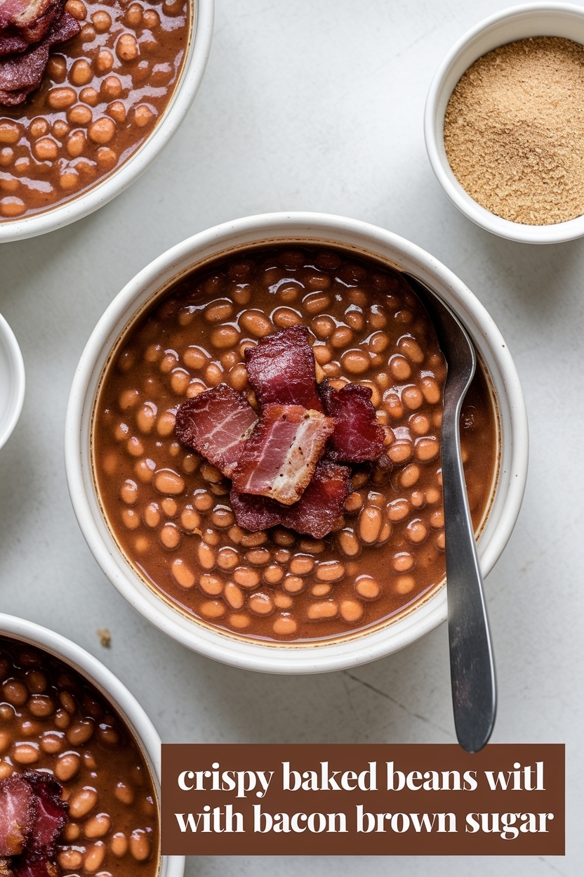 baked beans with bacon brown sugar