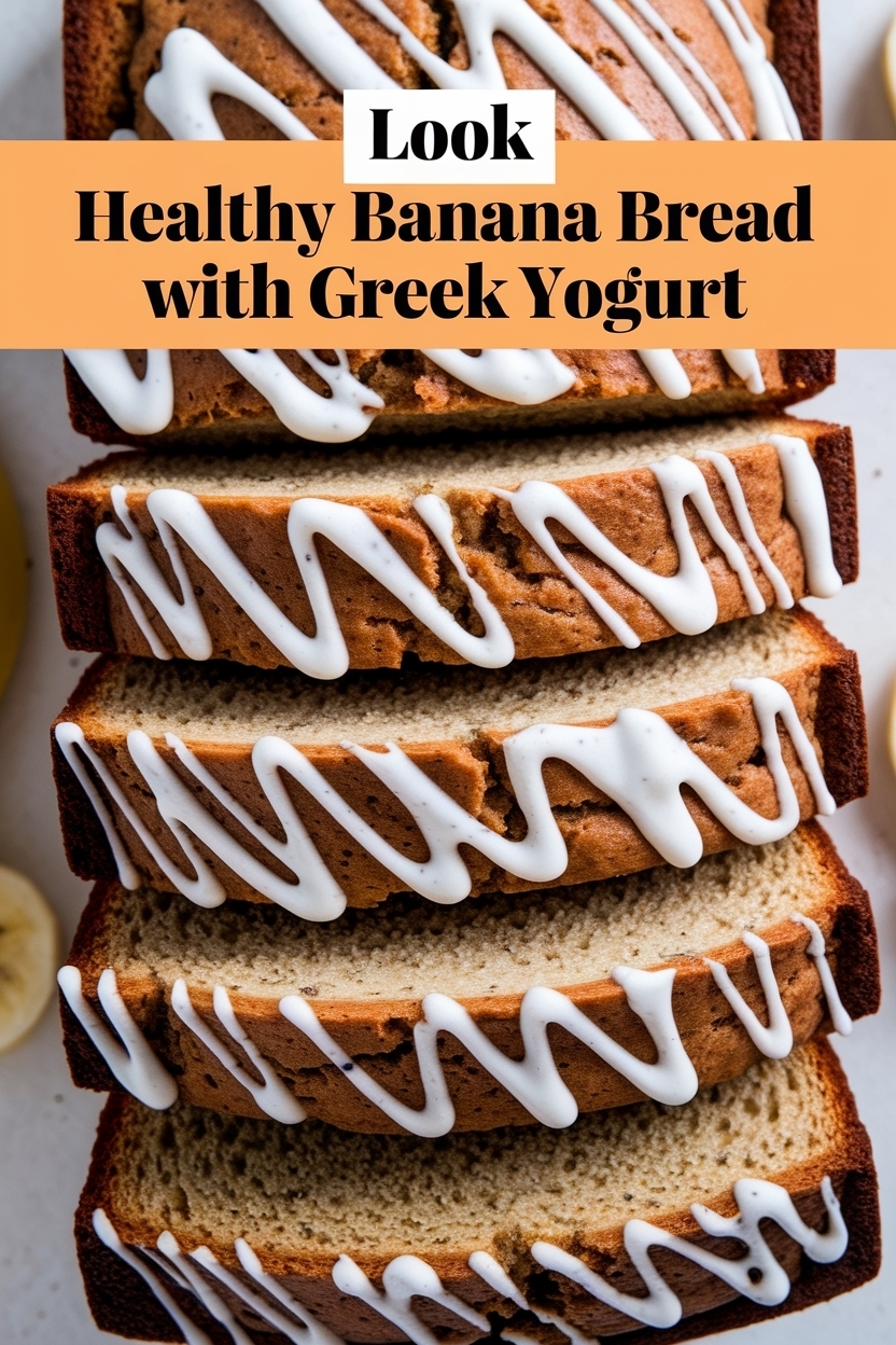 healthy banana bread recipe with greek yogurt