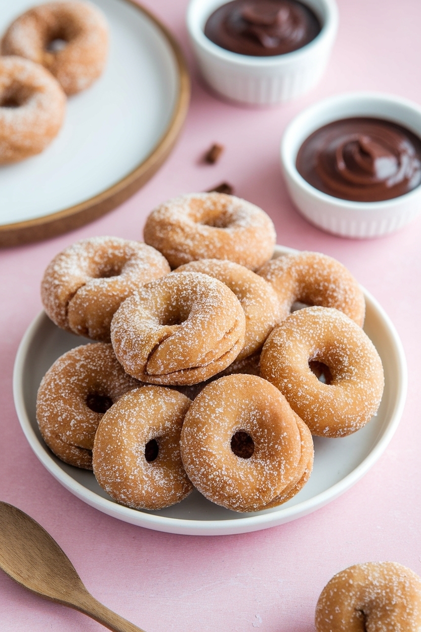 mexican buñuelos cinnamon sugar crisps