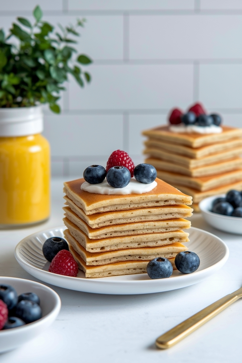 sheet pan pancakes for meal prep