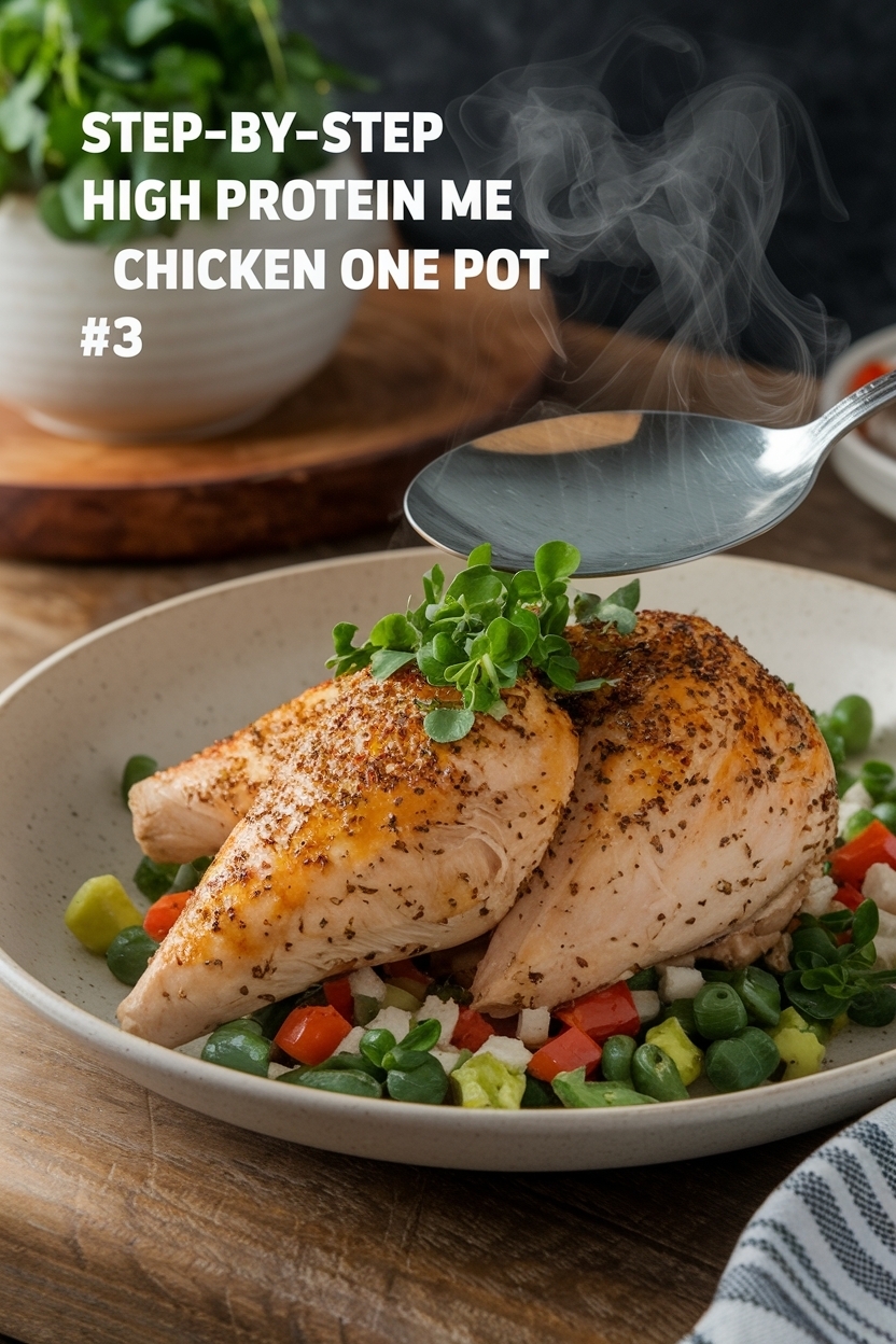 high protein marry me chicken one pot