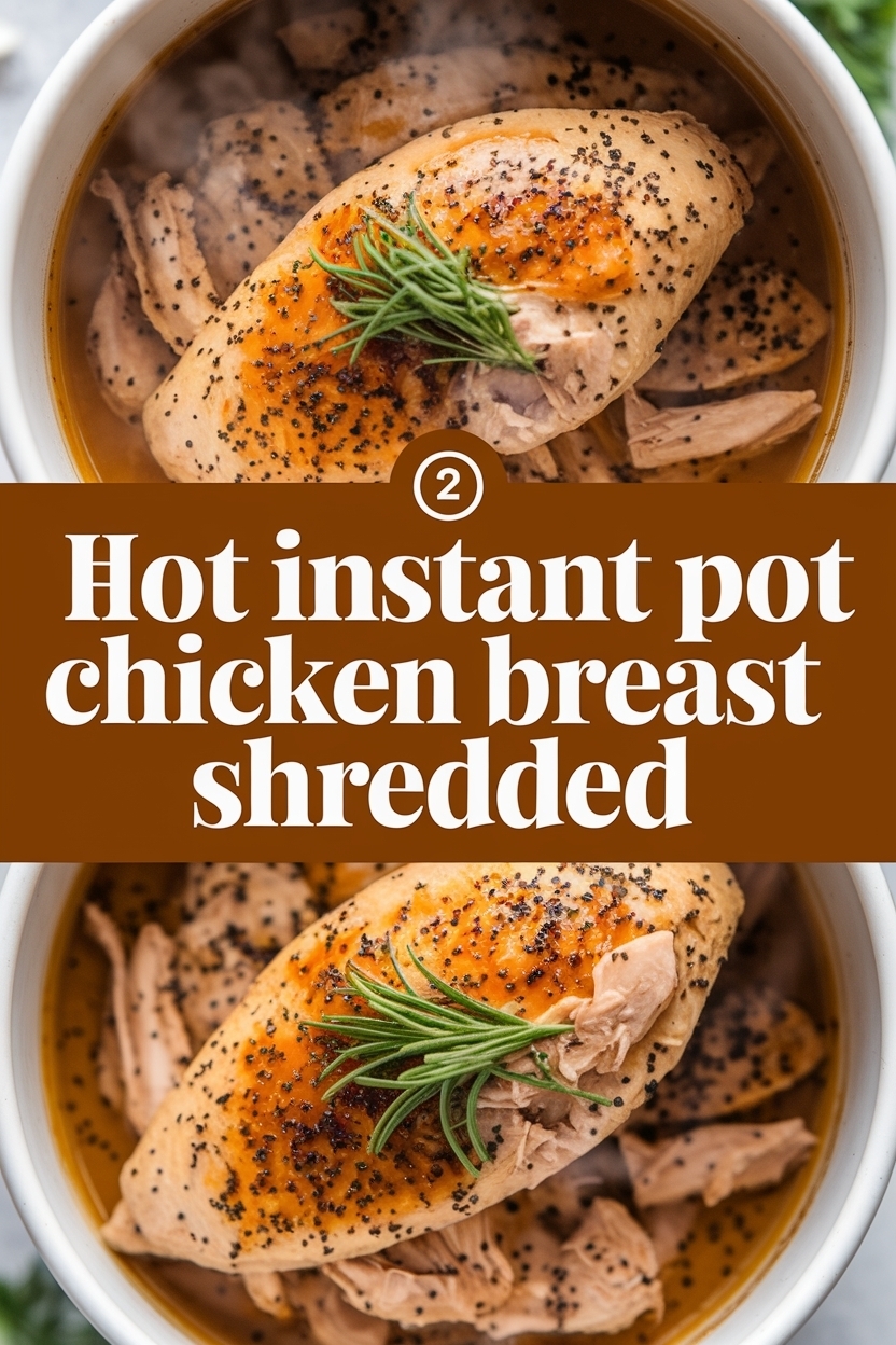 instant pot chicken breast recipes shredded