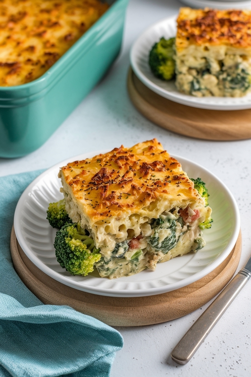 chicken broccoli casserole recipe healthy