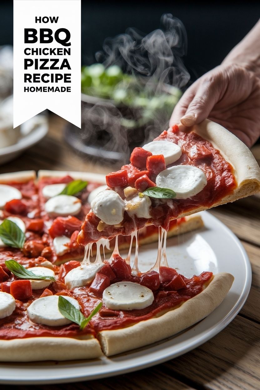 bbq chicken pizza recipe homemade