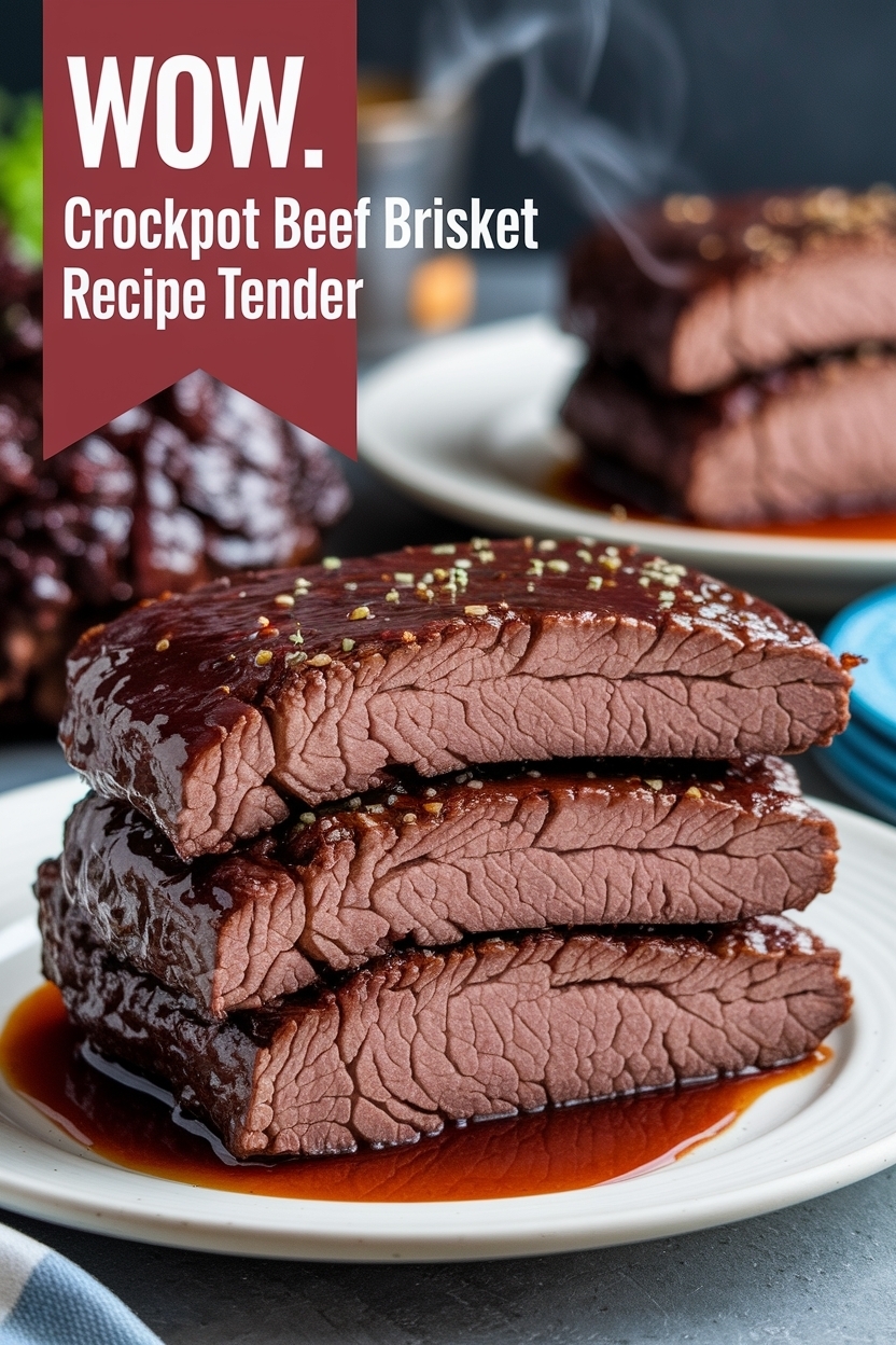 crockpot beef brisket recipe tender