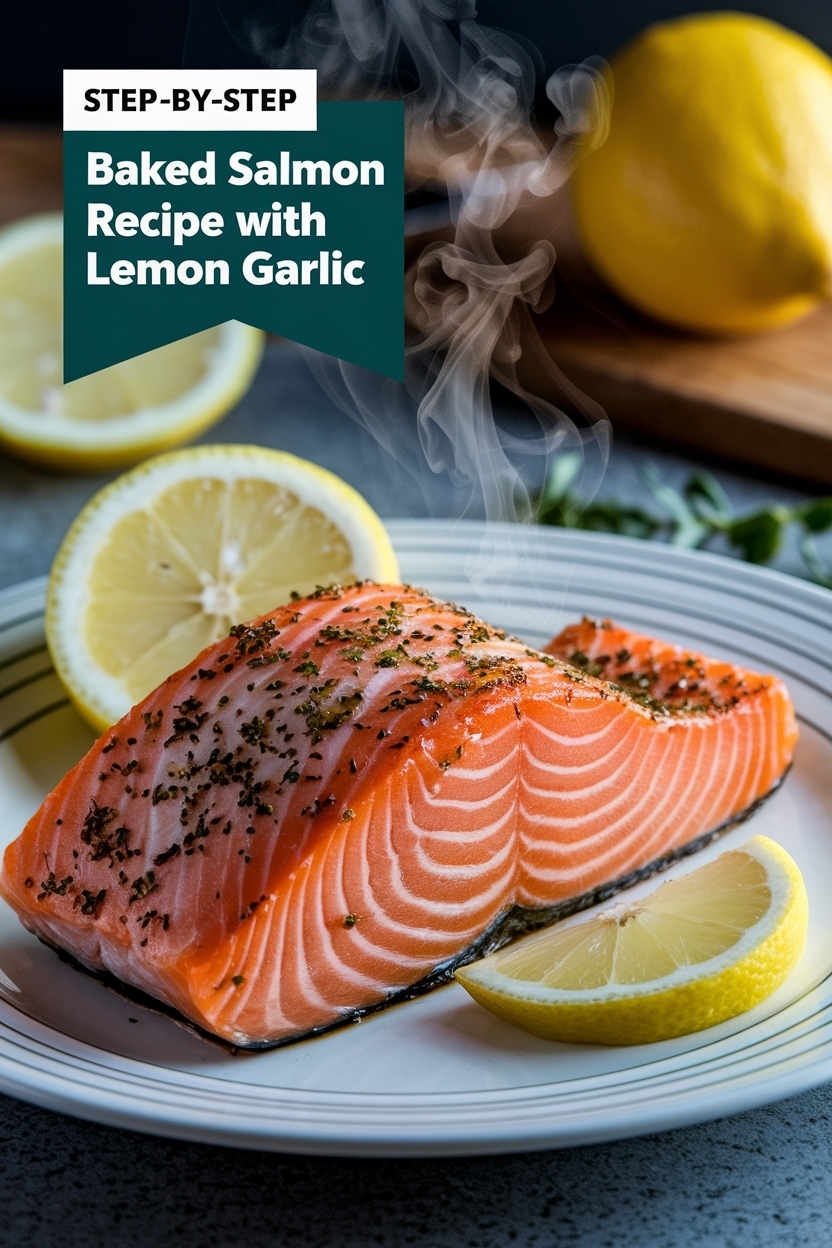 baked salmon recipe with lemon garlic