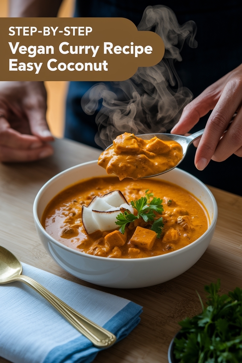 vegan curry recipe easy coconut