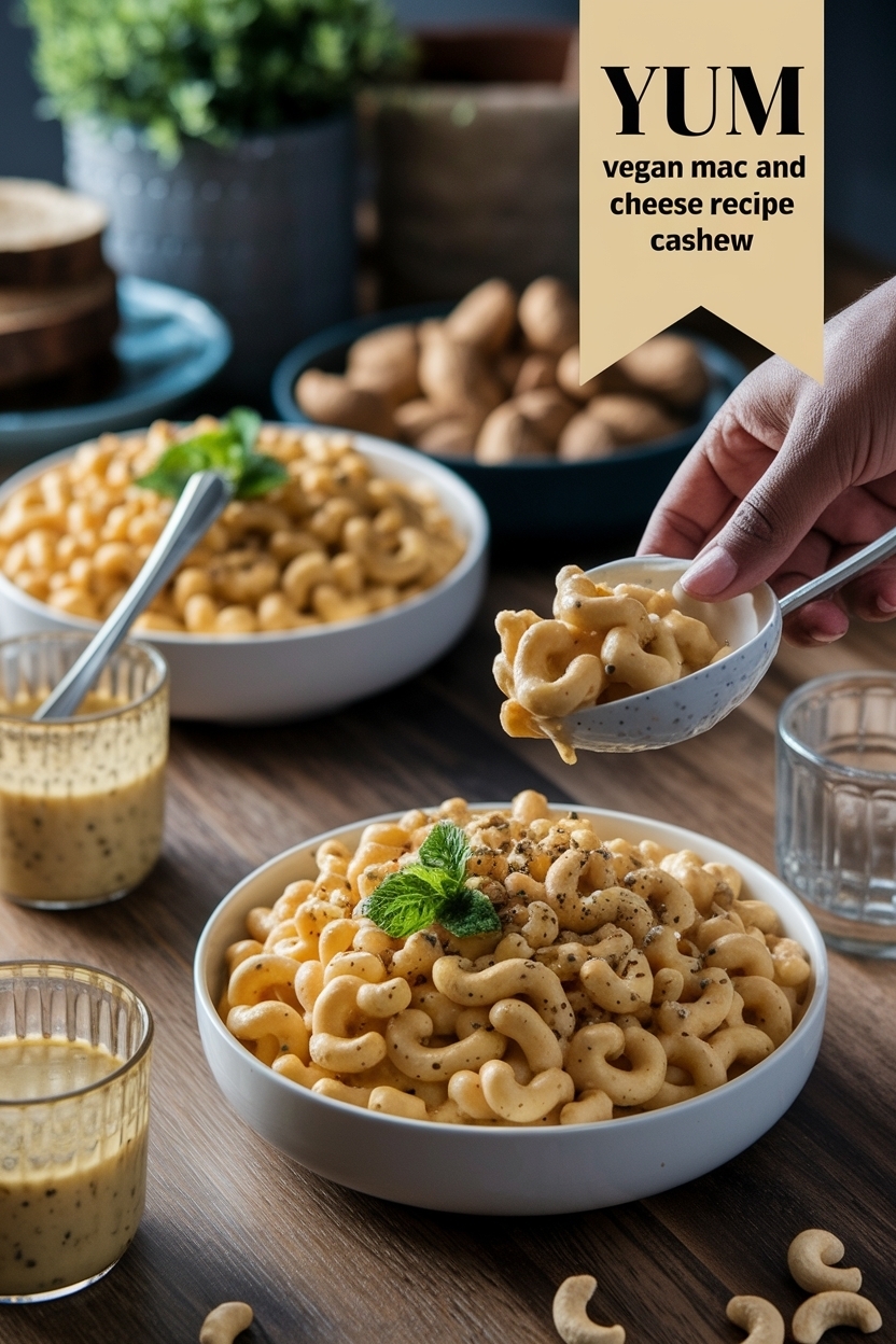 vegan mac and cheese recipe cashew