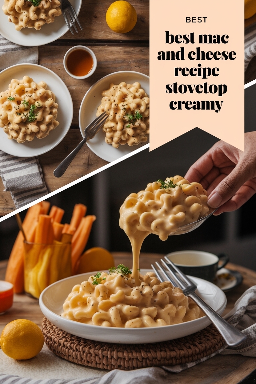 mac and cheese recipe stovetop creamy