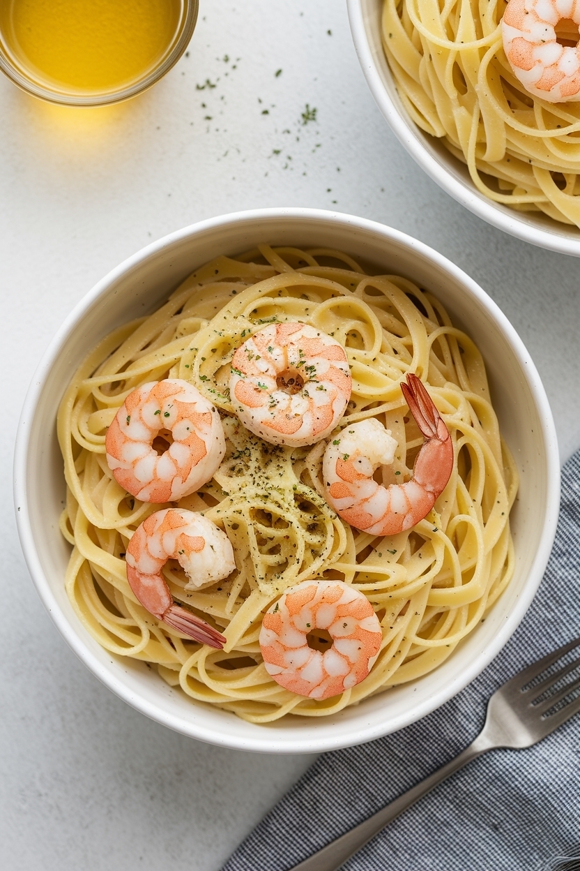 shrimp scampi pasta recipe garlic butter