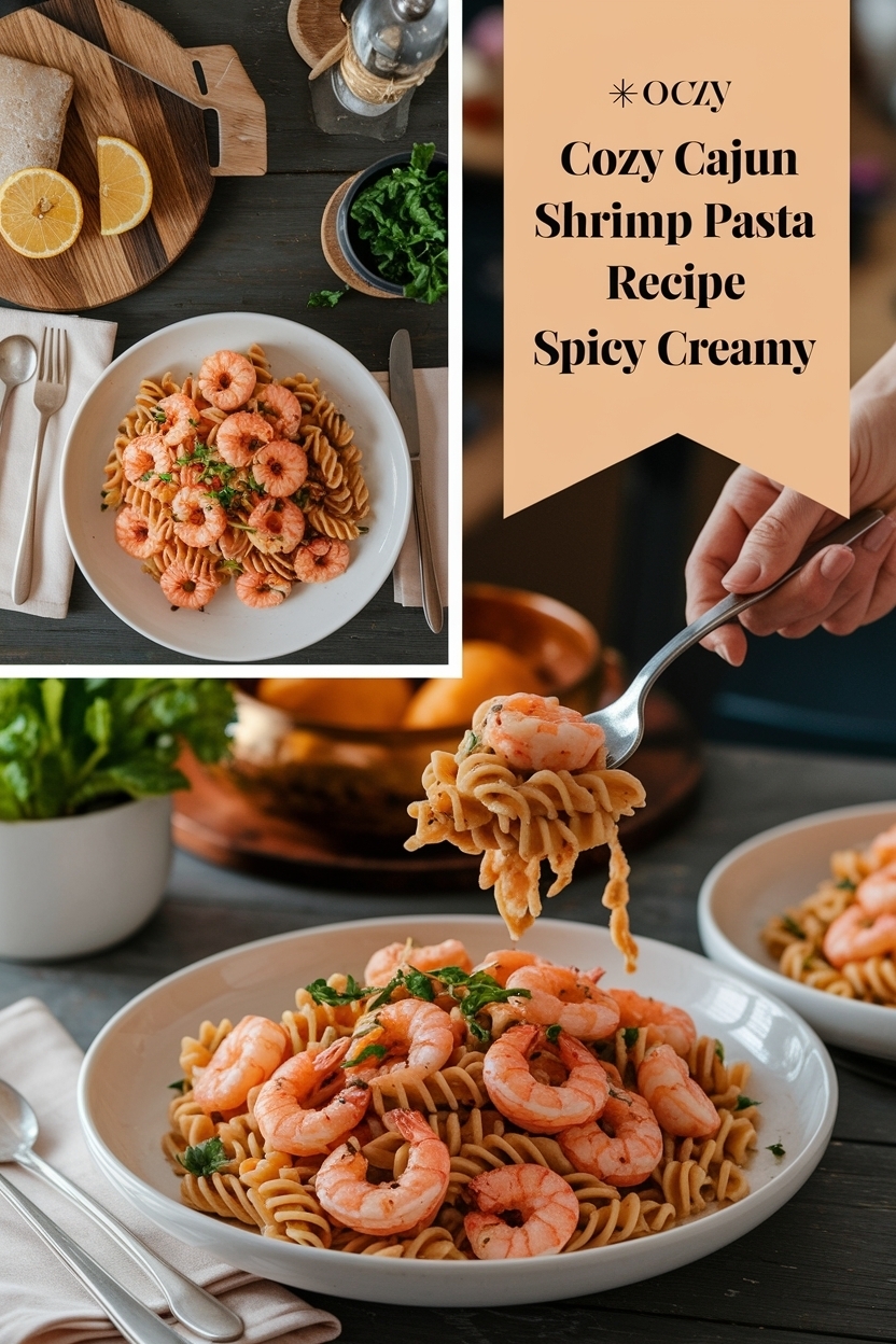 cajun shrimp pasta recipe spicy creamy