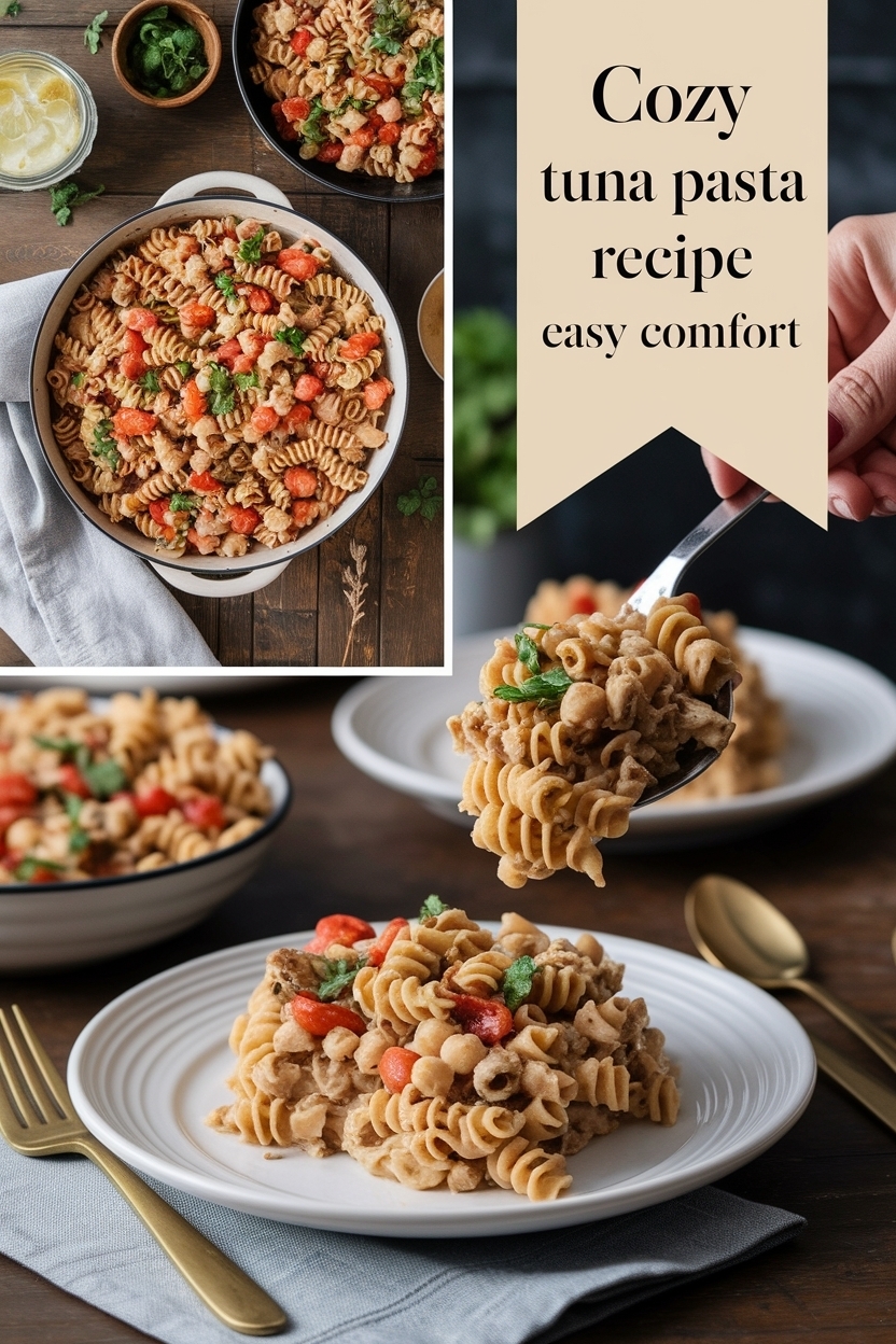 tuna pasta bake recipe easy comfort