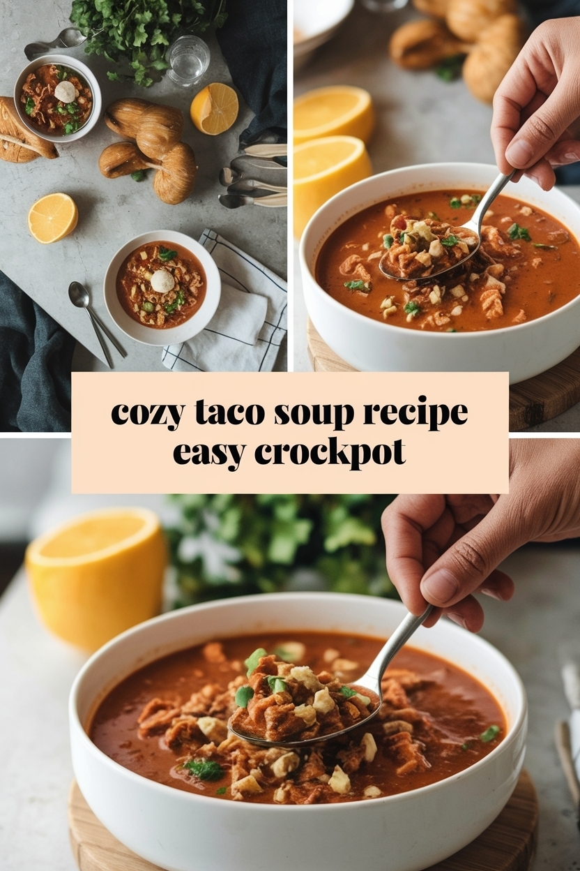 taco soup recipe easy crockpot