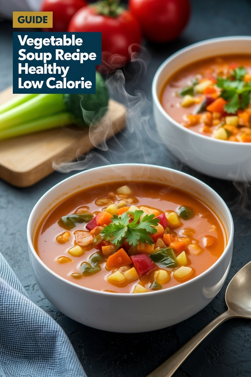 vegetable soup recipe healthy low calorie