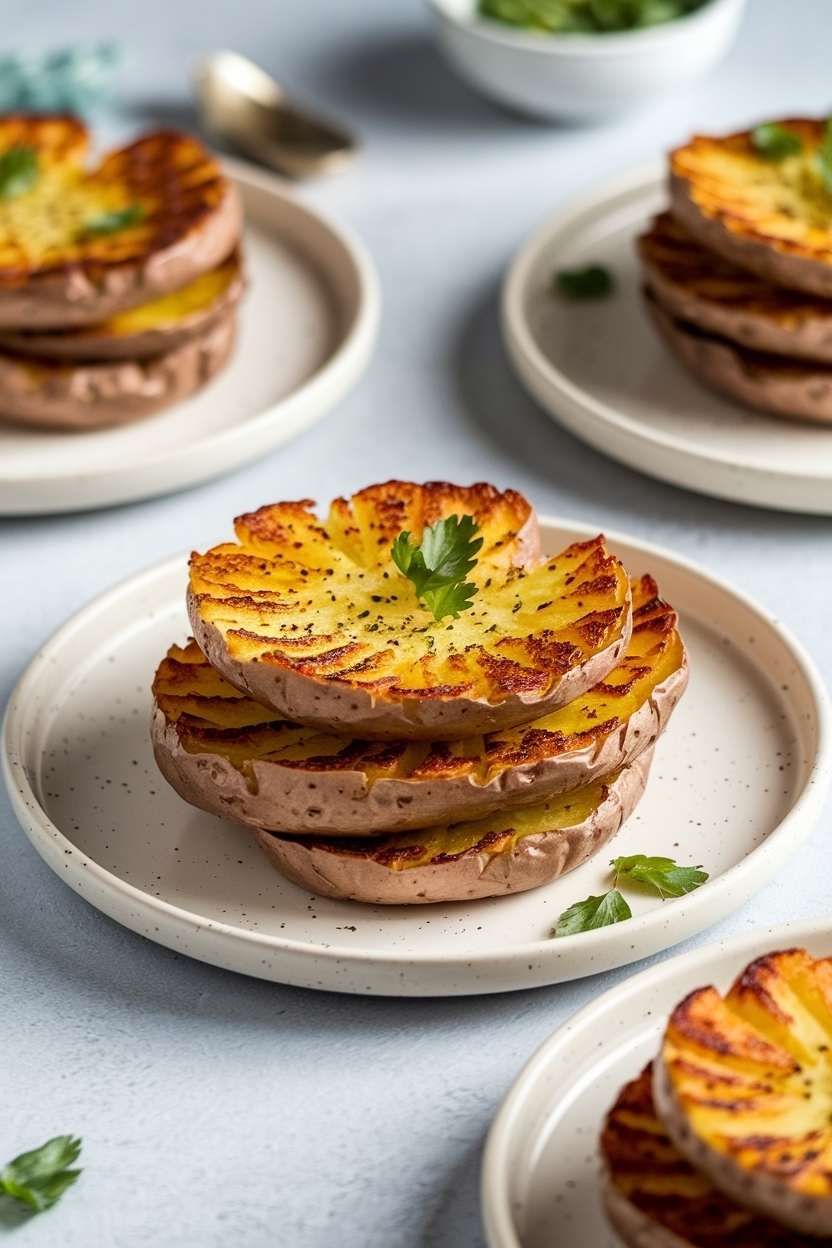 air fryer smashed potatoes recipe crispy