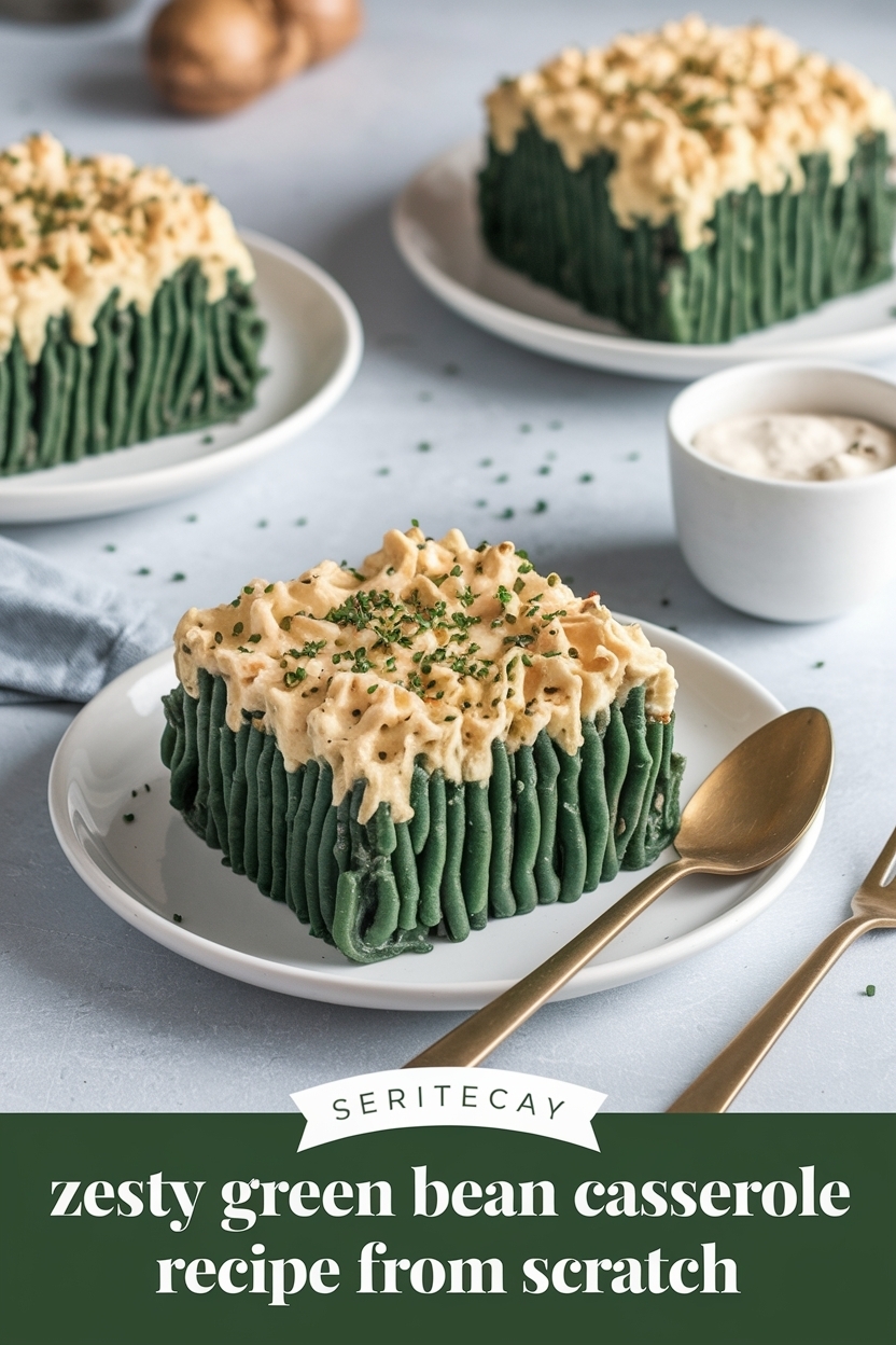 green bean casserole recipe from scratch