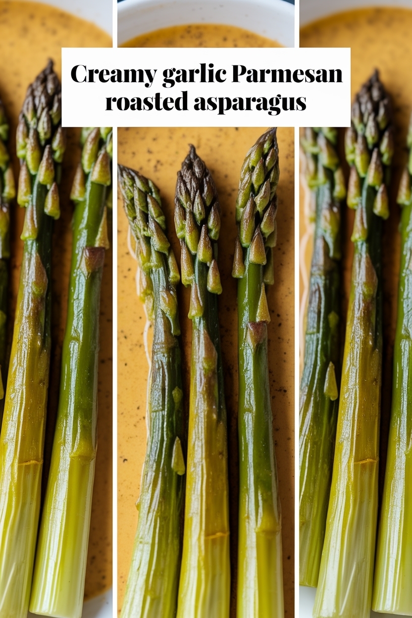 garlic parmesan roasted asparagus