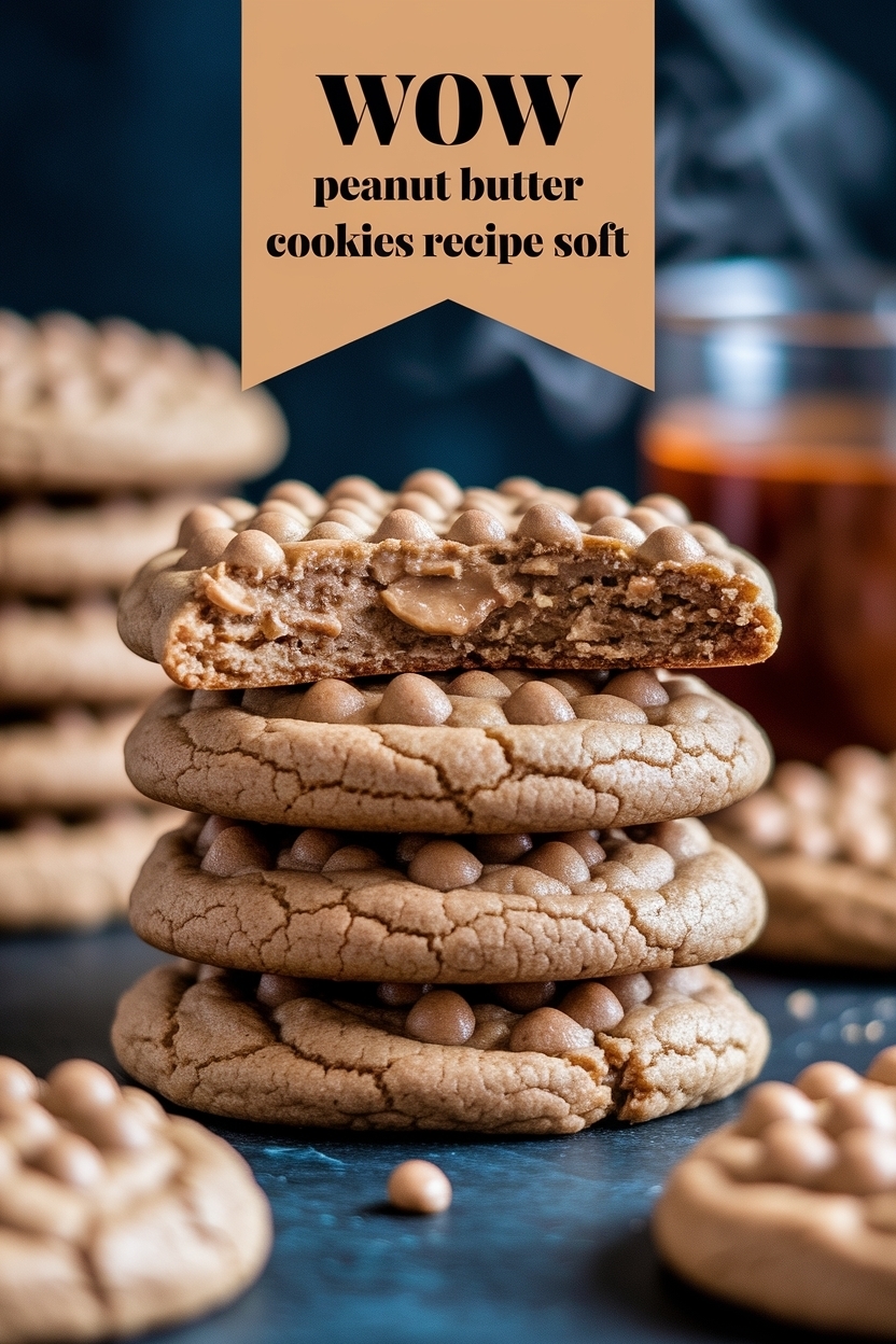 peanut butter cookies recipe soft