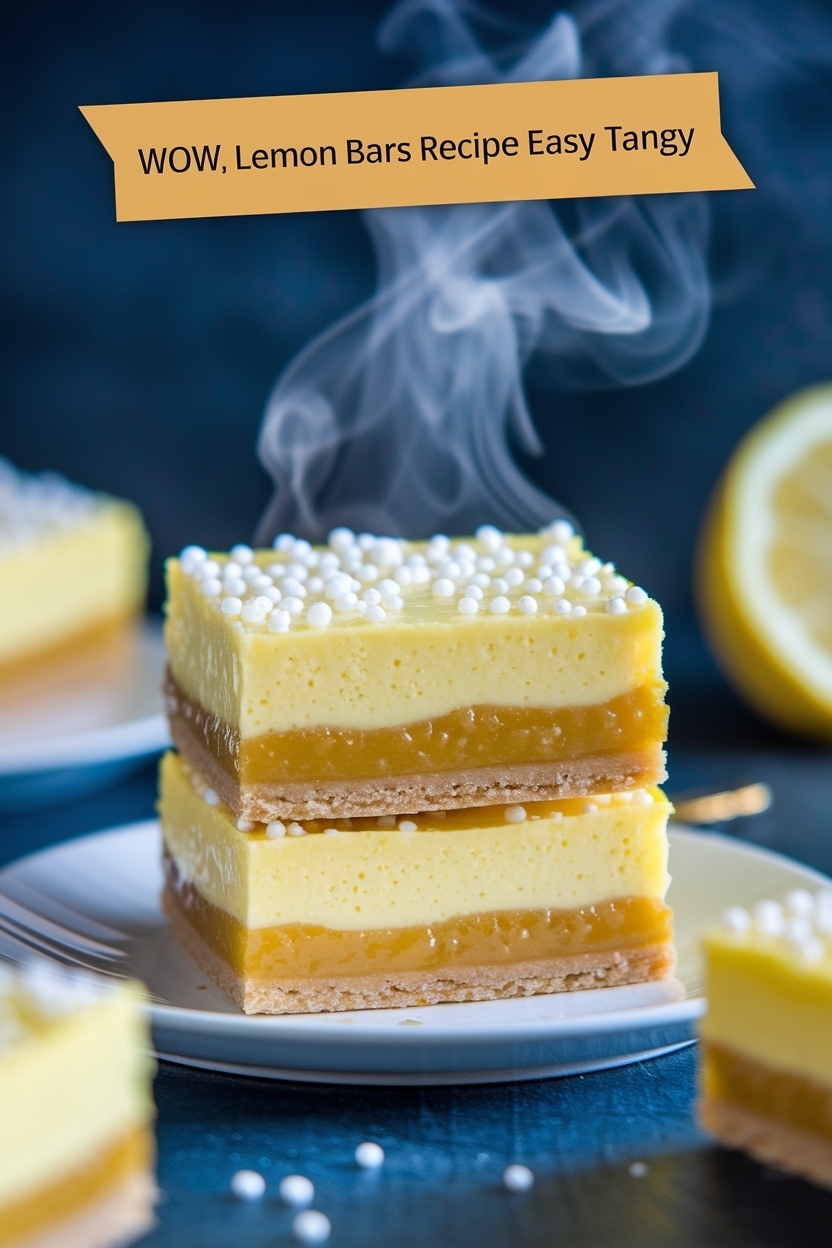 lemon bars recipe easy tangy