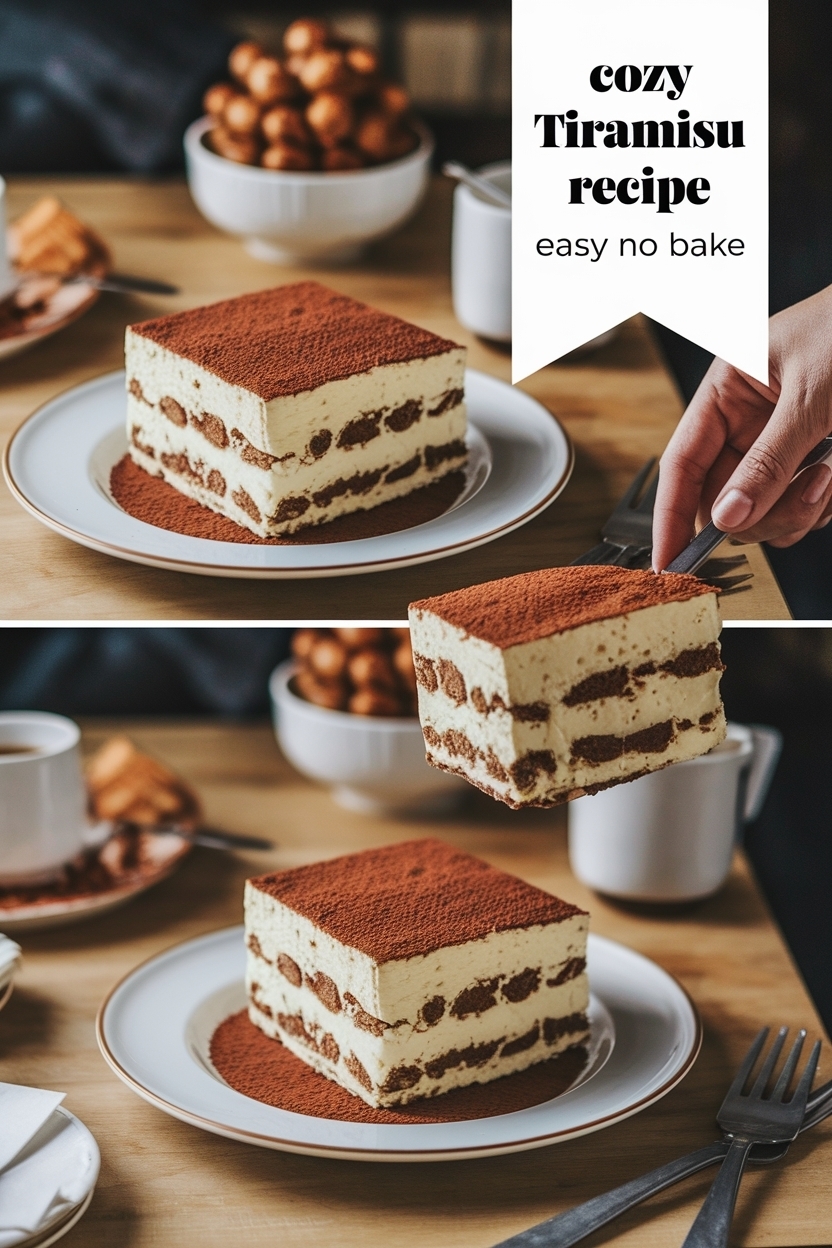 tiramisu recipe easy no bake