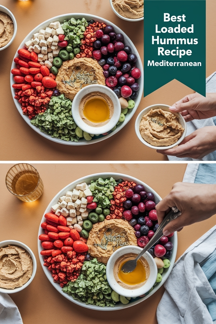 loaded hummus platter recipe mediterranean
