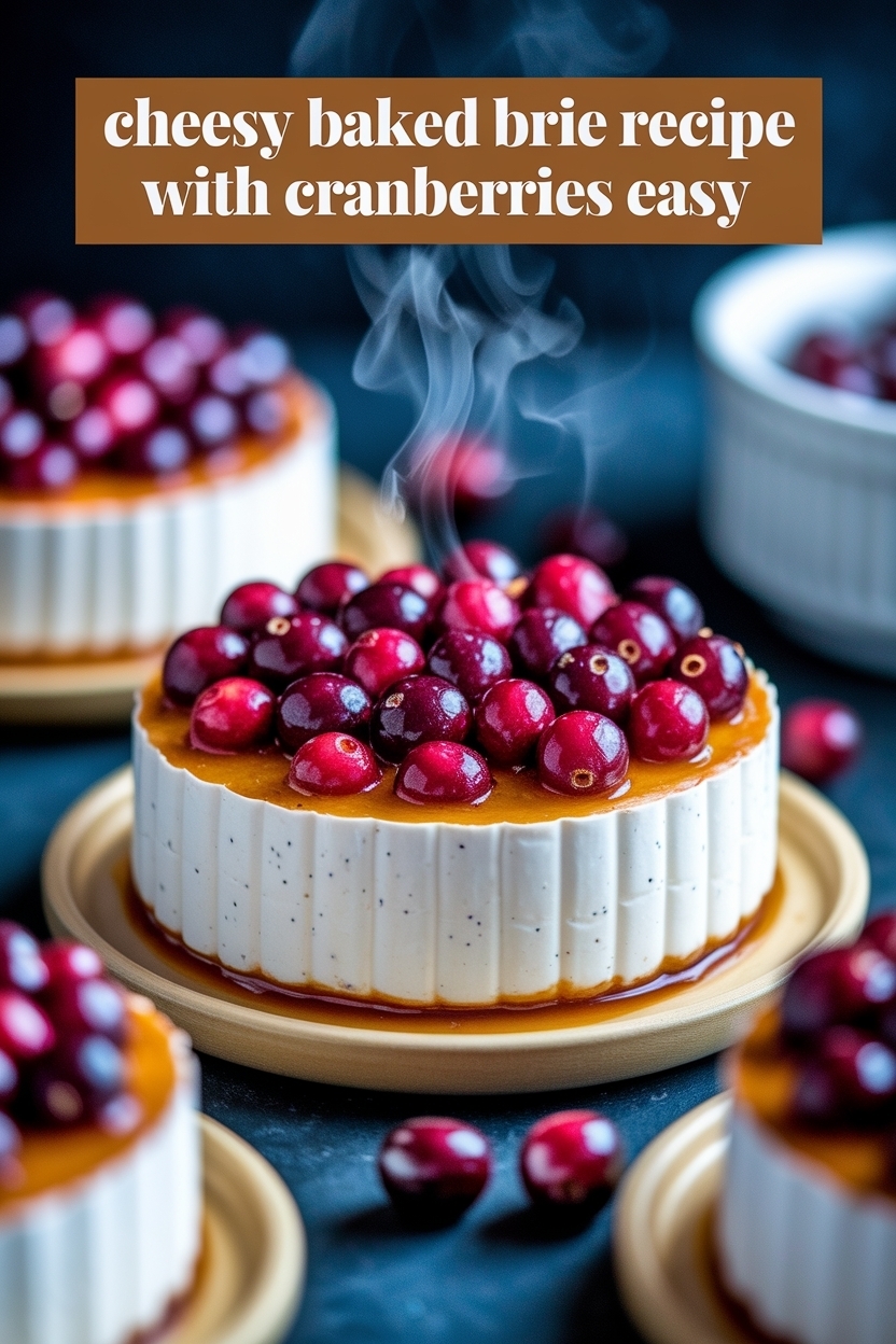 baked brie recipe with cranberries easy