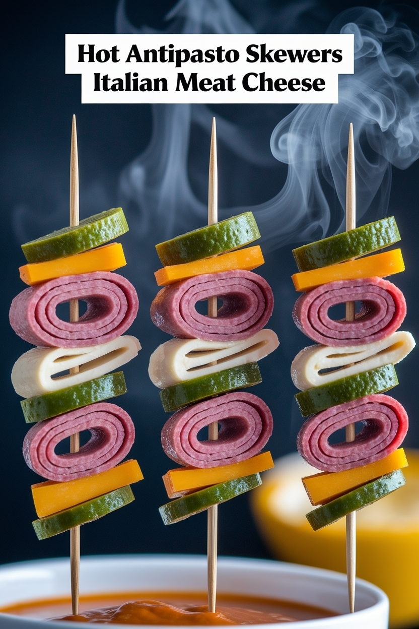 antipasto skewers recipe italian meat cheese