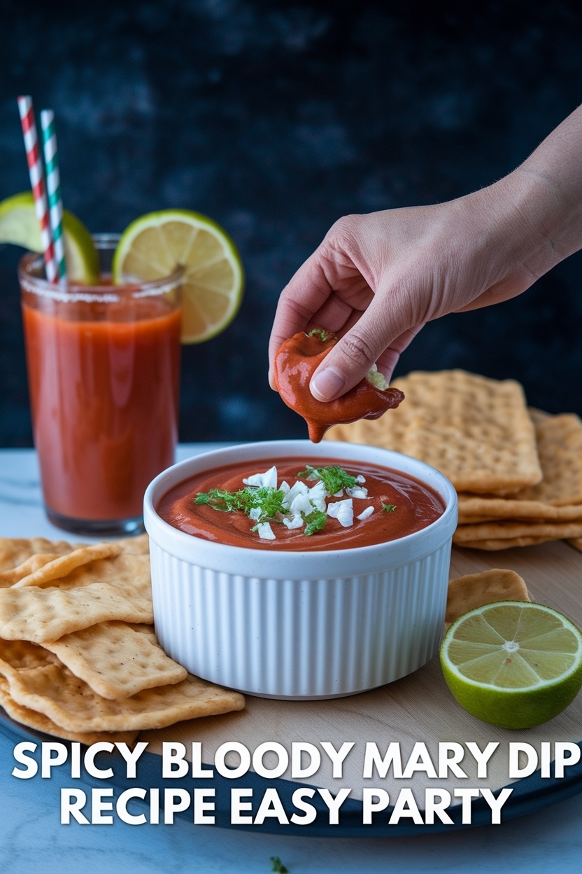 bloody mary dip recipe easy party