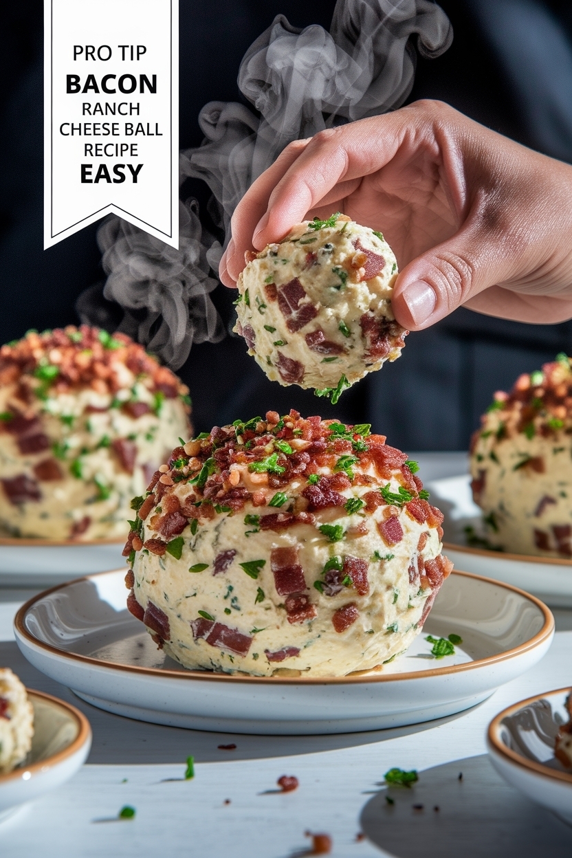 bacon ranch cheese ball recipe easy