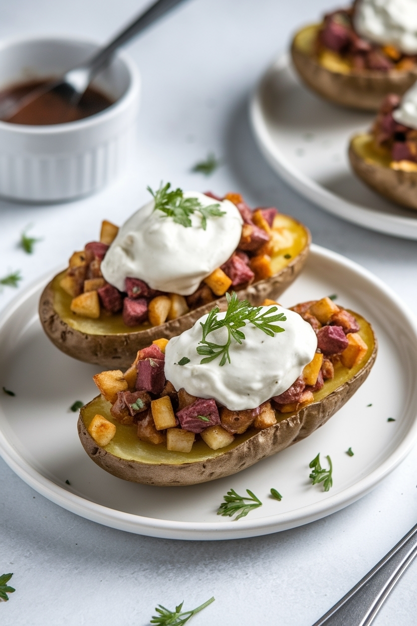 loaded potato skins recipe crispy baked