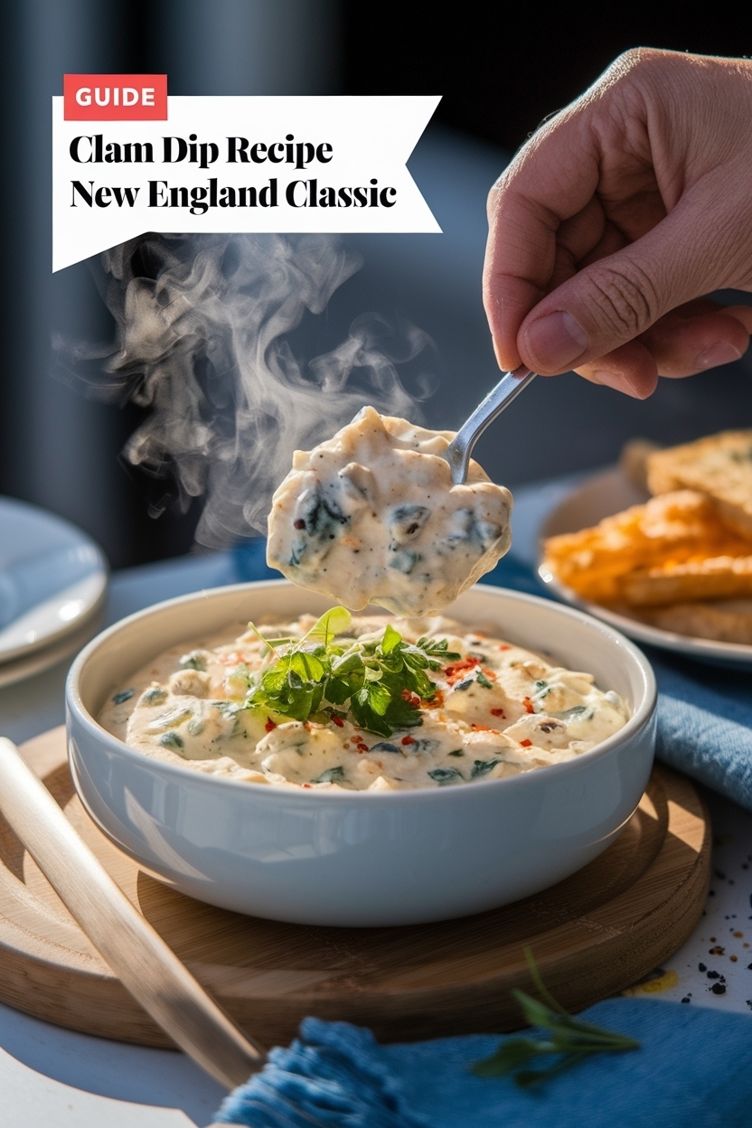 clam dip recipe new england classic