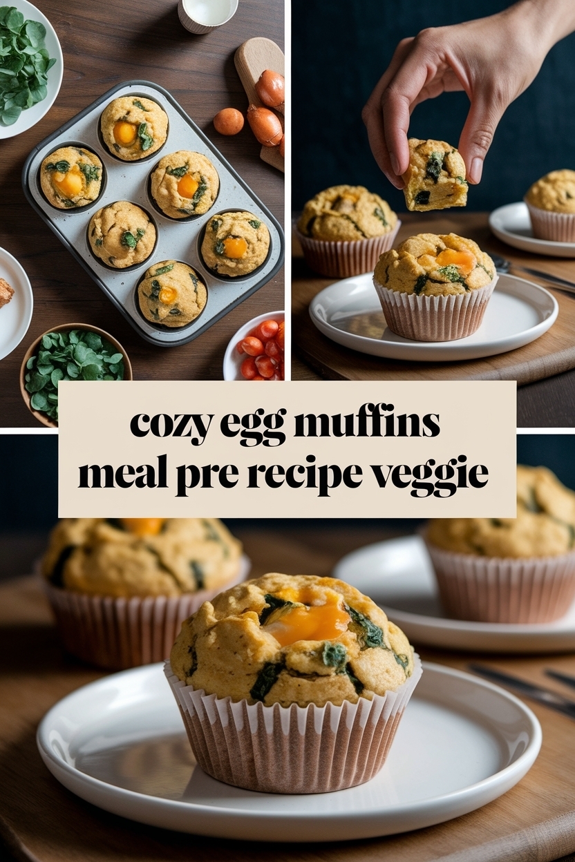 egg muffins meal prep recipe veggie