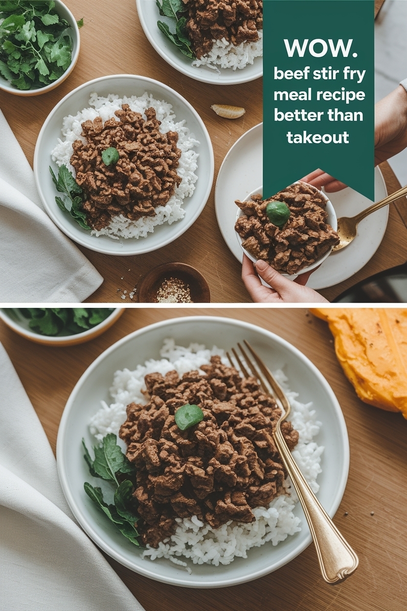 beef stir fry meal prep recipe better than takeout