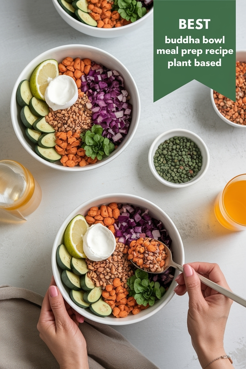 buddha bowl meal prep recipe plant based