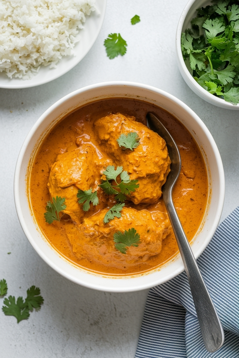 curry chicken meal prep recipe batch cooking