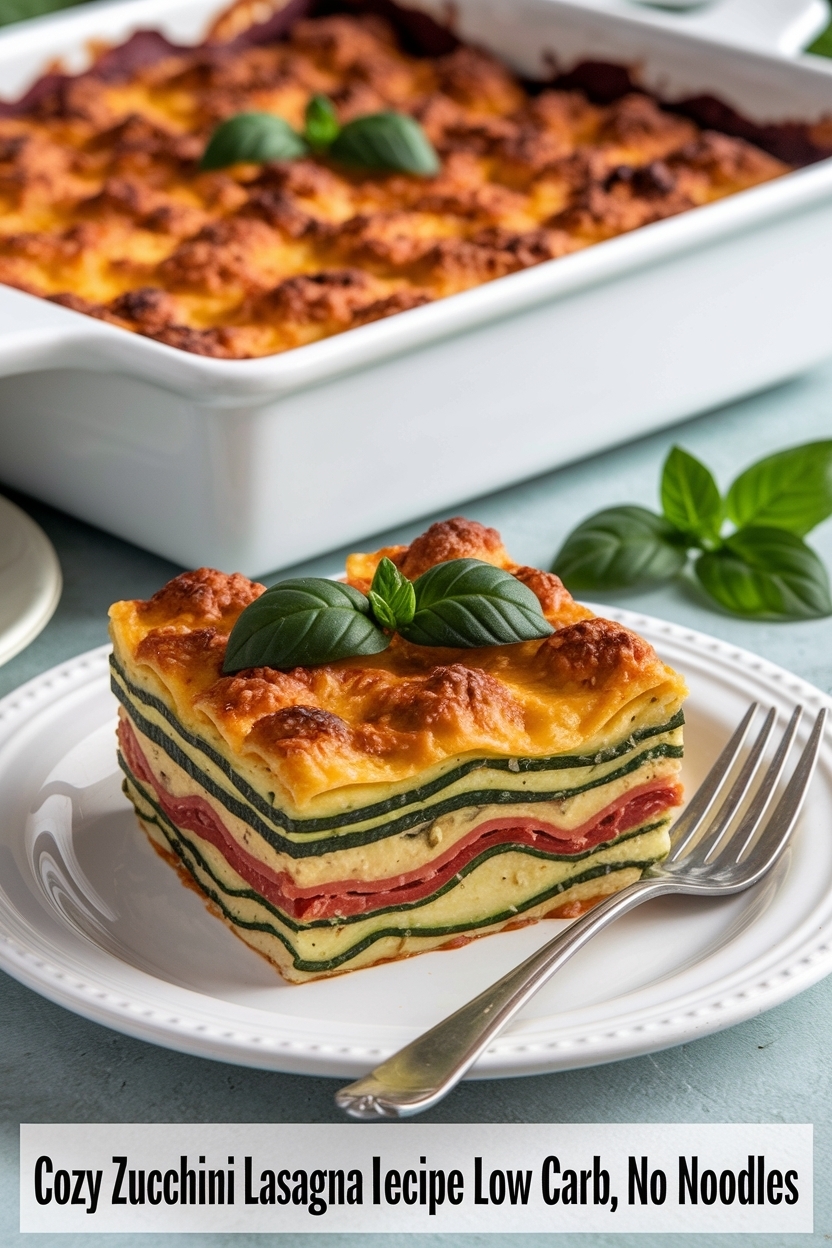 zucchini lasagna recipe low carb no noodles