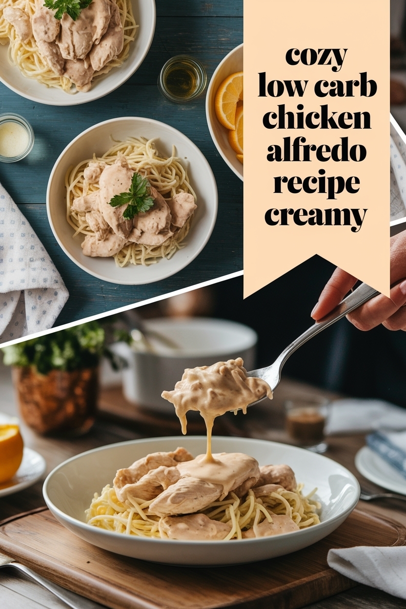 low carb chicken alfredo recipe creamy