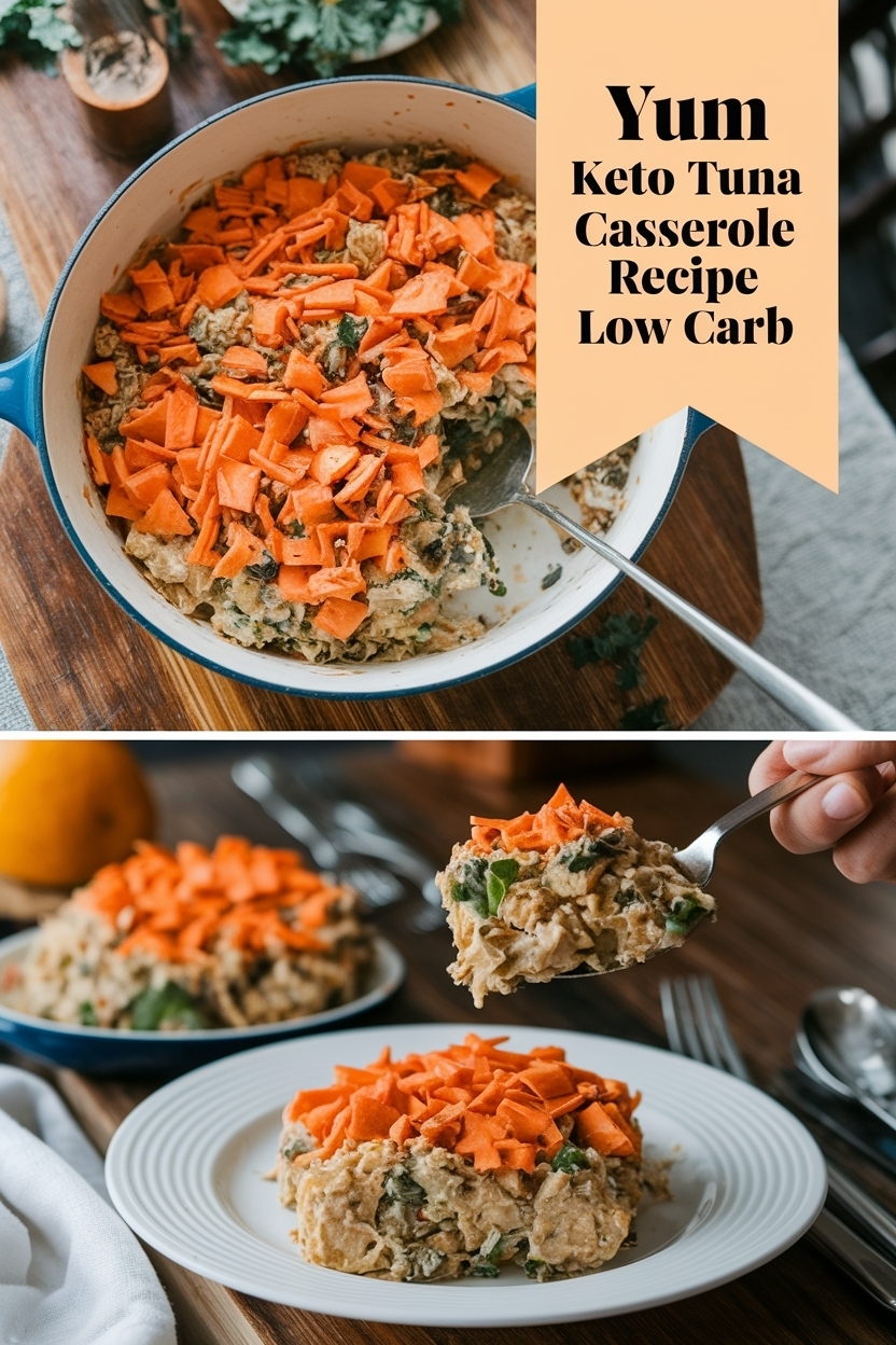 keto tuna casserole recipe low carb