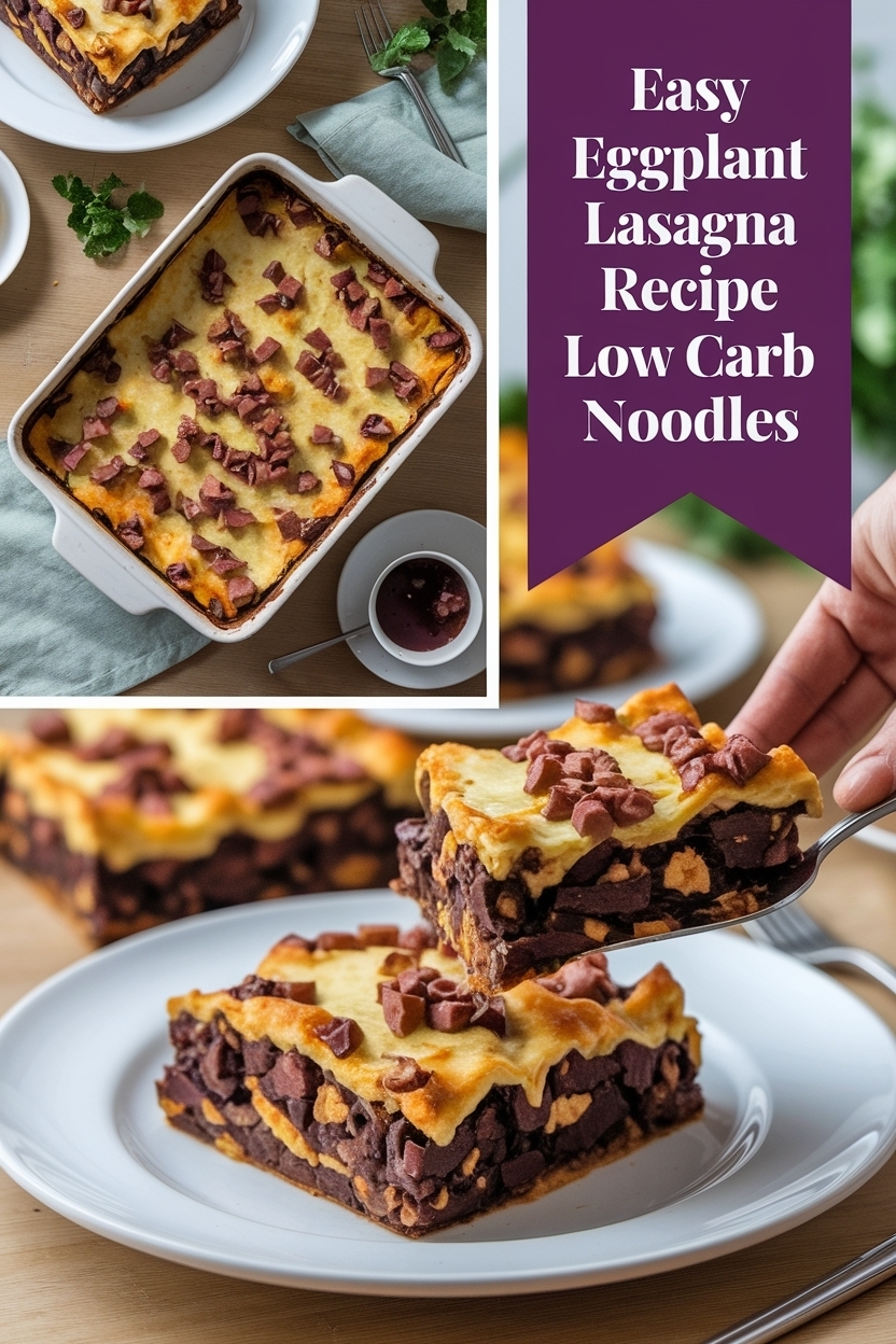 eggplant lasagna recipe low carb no noodles