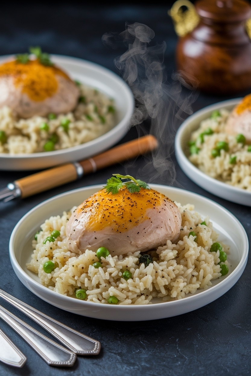 instant pot chicken and rice recipe easy