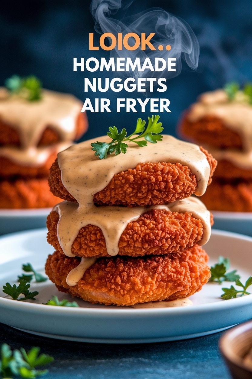 homemade chicken nuggets air fryer