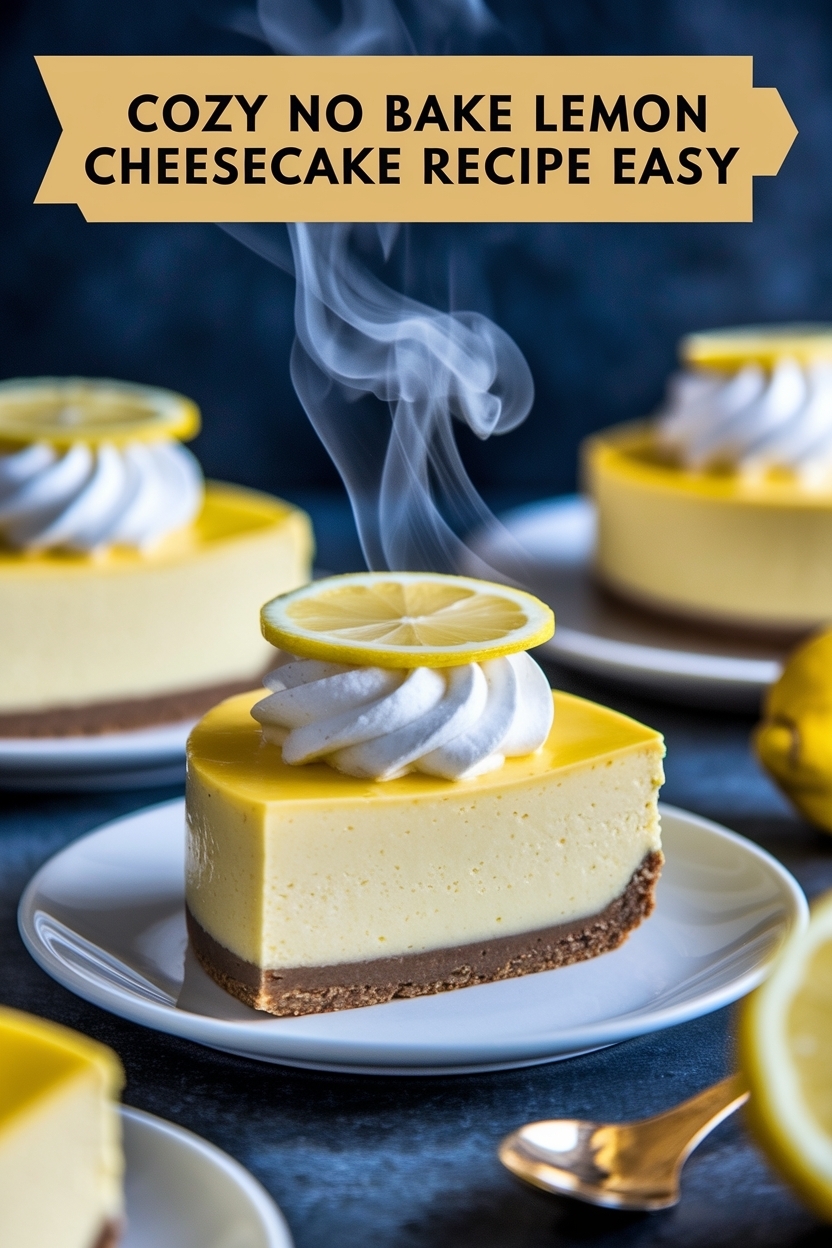 no bake lemon cheesecake recipe easy